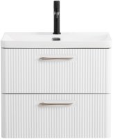 Тумба с раковиной BelBagno DUE-500-2C-SO-BL-P