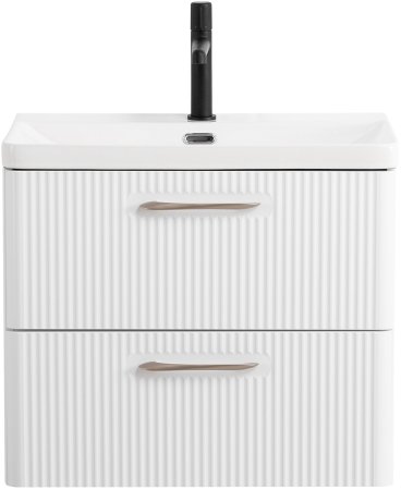 Тумба с раковиной BelBagno DUE-500-2C-SO-BL-P 