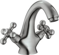 Смеситель для раковины сатин HAIBA CRON CN1019-5