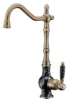 Смеситель Zorg Stone ZR 365 Y nero bronze для кухонной мойки