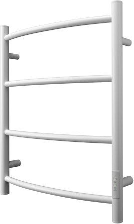 Полотенцесушитель электрический Point Афина PN04856W П4 500x600 диммер справа, белый 