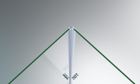 Душевой уголок BelBagno Etna 90х100 ETNA-AH-2-90/100-C-Cr профиль Хром стекло прозрачное 