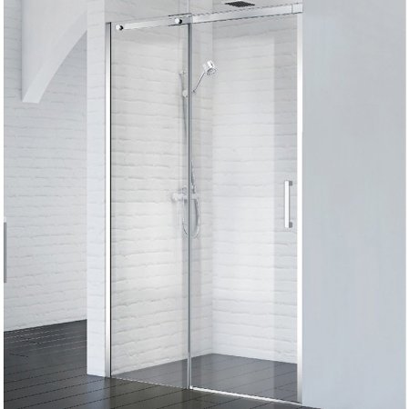 Душевая дверь BelBagno Acqua 130 ACQUA-BF-1-130-C-Cr профиль Хром стекло прозрачное 