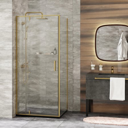 Душевой уголок WasserKRAFT Aisch 55P19 100х100 