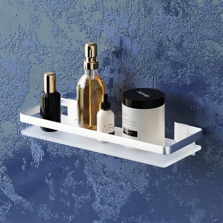 Стеклянная полка AM.PM Sense L A7455100 Серебристая 