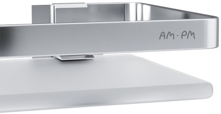 Стеклянная полка AM.PM Sense L A7455100 Серебристая 