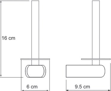 Держатель туалетной бумаги WasserKRAFT Berkel K-6897 