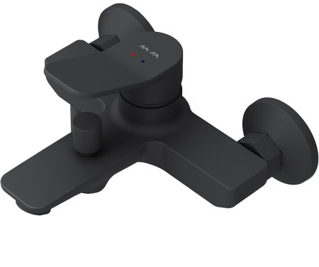 Смеситель для ванны AM.PM X-Joy F85A10022 Черный матовый 