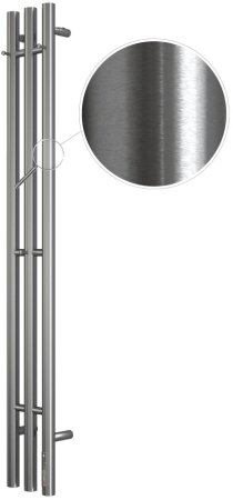 Полотенцесушитель электрический Terminus Стойка TRES круг 120, сатин 