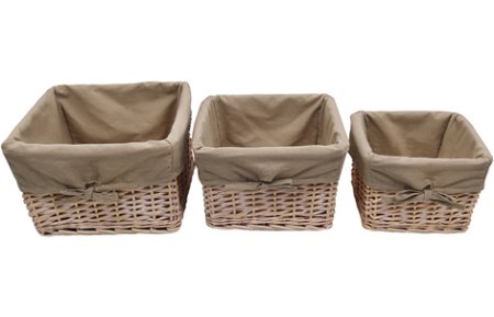 Контейнер WasserKRAFT Kammel WB-180-L темно-кремовый, большой 