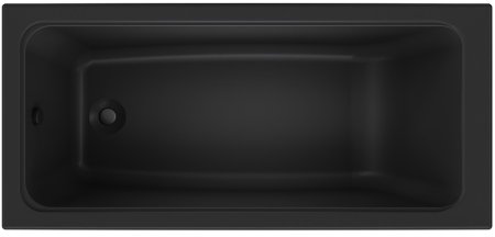 Акриловая ванна AM.PM Gem 150х70 W90A-150-070B-A Черная матовая без гидромассажа 