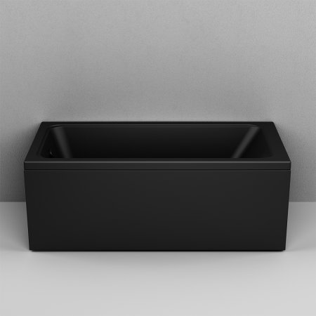 Акриловая ванна AM.PM Gem 150х70 W90A-150-070B-A Черная матовая без гидромассажа 