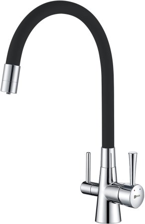 Смеситель для кухни Lemark Comfort с подключением к фильтру с питьевой водой (LM3075C) 