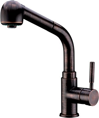Смеситель для кухонной мойки WasserKRAFT A8247 , темная бронза 