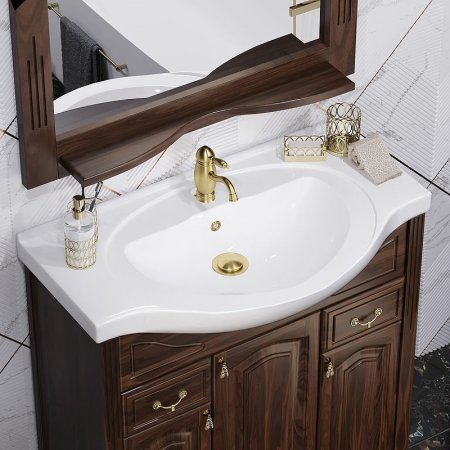 Тумба под раковину Opadiris Риспекто 85 00-00006705 Орех антикварный 