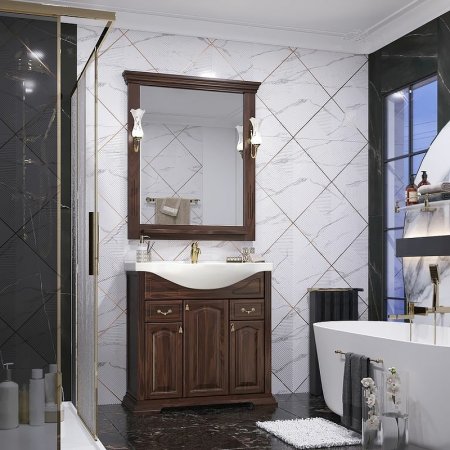 Тумба под раковину Opadiris Риспекто 85 00-00006705 Орех антикварный 