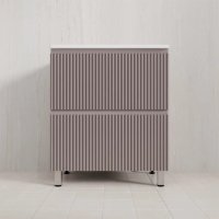 Тумба Style Line Марокко 70 напольная, с раковиной  LINE 700*480 антрацит, тауп темный