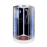 Душевая кабина Deto B09S LED BLACK Душевая кабина Deto B09S LED BLACK