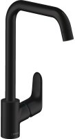 Смеситель для кухни Hansgrohe Focus M41 260 1jet 31820670 Черный матовый