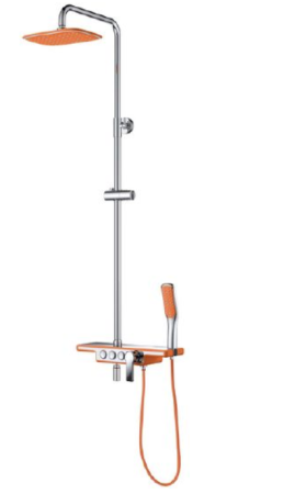 Душевая система D&K Kunste DA1443713B13 хром 
