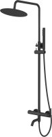 Душевая система со смесителем ESKO Bangkok Black" (ST250BGB)"