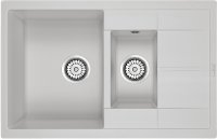 Мойка кухонная Paulmark Feste PM237850-WH белый