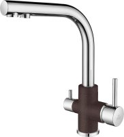 Смеситель Paulmark Es213011-COCR для кухонной мойки Смеситель Paulmark Es213011-COCR для кухонной мойки
