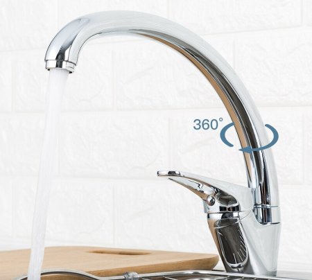 Смеситель для кухни Frap H13 F4113 Хром 