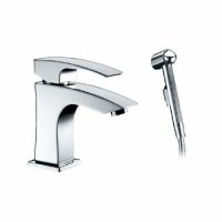 Смеситель для раковины Gappo G07 G1207 с гигиеническим душем Хром
