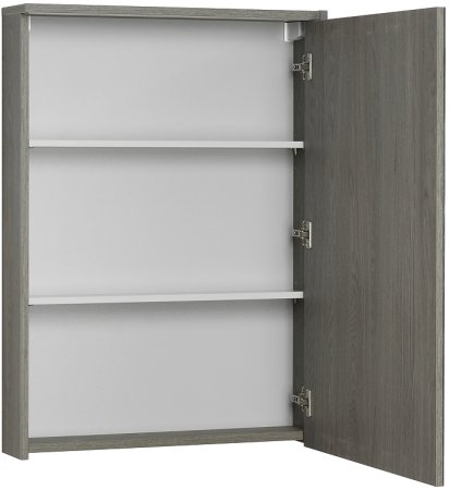 Зеркальный шкаф Aquaton Стоун 60 R 1A231502SXC80 с подсветкой Грецкий орех 