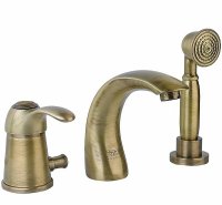 Смеситель на борт ванны Fiore Jafar 47ZZ5105 Бронза