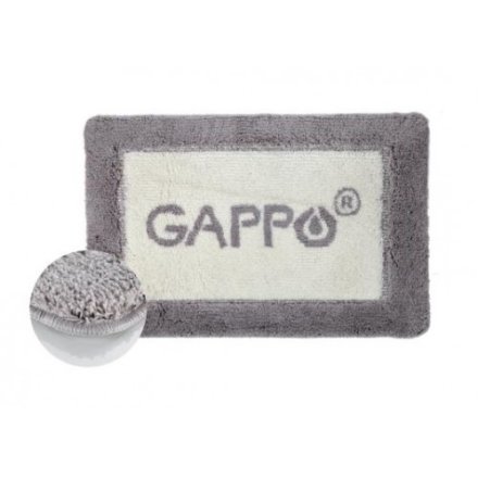 Коврик для ванной комнаты Gappo G85501 серый 