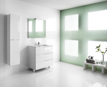 Шкаф пенал Roca Victoria Nord Ice Edition 30 ZRU9302729 подвесной Белый 