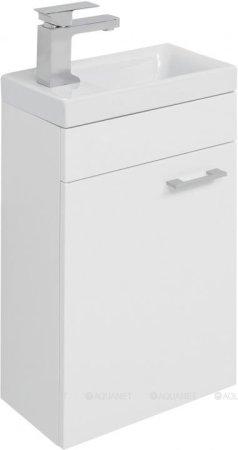 Тумба с раковиной Aquanet Нота 40 L (Moduo) белый 