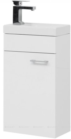 Тумба с раковиной Aquanet Нота 40 L (Moduo) белый 