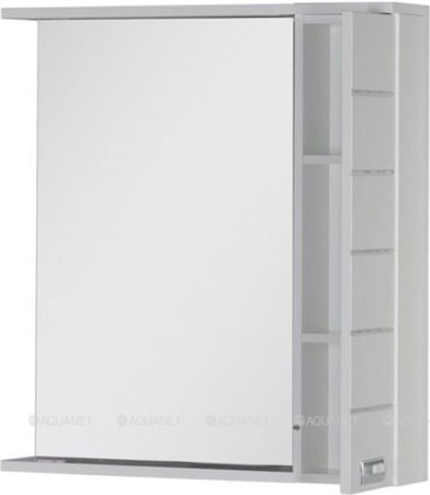 Зеркало-шкаф Aquanet Доминика 80 LED белый 