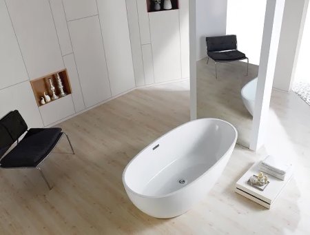 Акриловая ванна Azario Leeds 170x85 LEE17085 без гидромассажа 