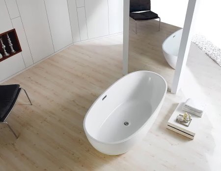 Акриловая ванна Azario Leeds 170x85 LEE17085 без гидромассажа 