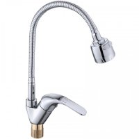 Смеситель для кухни с гибким изливом ViEiR V033523 Хром