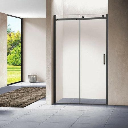 Душевая дверь Vincea Como VPS-1C130CLB 130 профиль Черный стекло прозрачное 