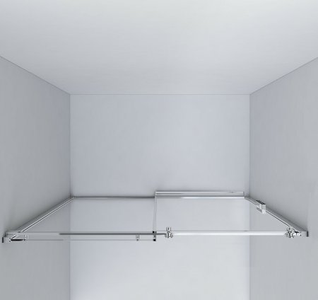 Душевая дверь Vincea Como VPS-1C130CLB 130 профиль Черный стекло прозрачное 