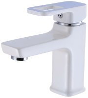 Смеситель для раковины D-Lin D110366-C, белый