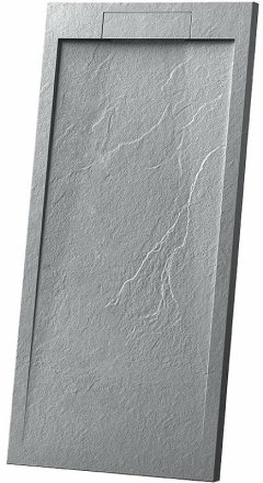 Душевой поддон из искусственного камня Vincea 100x80 VST-4SRL8010G Серый 