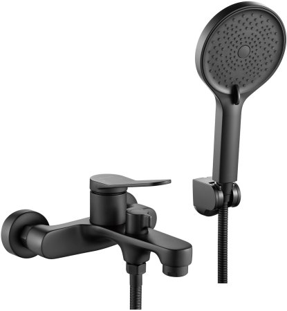 Смеситель для ванны Shevanik S6202H, черный 