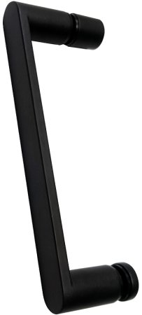 Душевой уголок Abber Sonnenstrand 90x75 AG04090B-S75B профиль Черный стекло прозрачное 