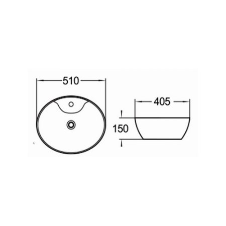 Раковина SantiLine SL-1043 