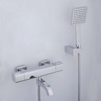 Смеситель для ванной с термостатом Gappo G3291 Хром