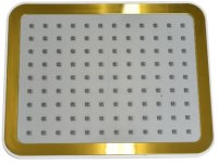 Верхний душ Bronze de Luxe QUADRO 1917, белый/золото