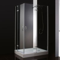 Душевой уголок Cezares Bergamo AH2 100/90 C Cr R