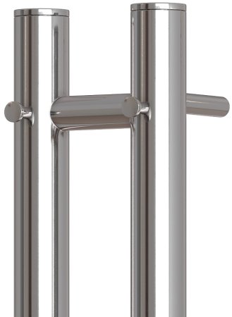 Электрический полотенцесушитель Point Деметра PN12812 П3 80x1200 диммер справа Хром 